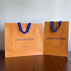 Louis Vuitton gift bags/paperbags